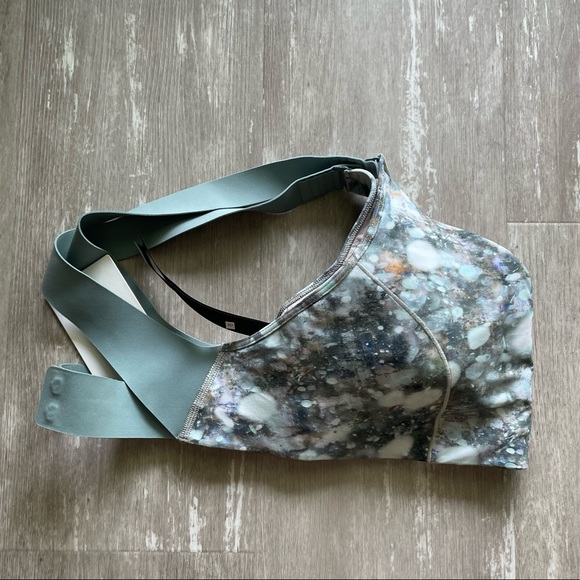 Lululemon Lab V-Neck Train Bra Print - Morpheus Multi - Picture 7 of 7